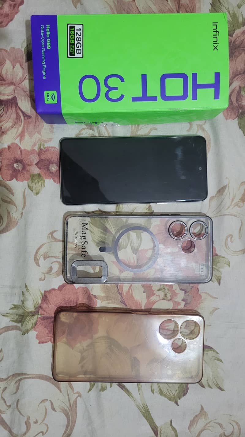 Infinix hot 30 RAM	8 GB Memory	128 GB 8