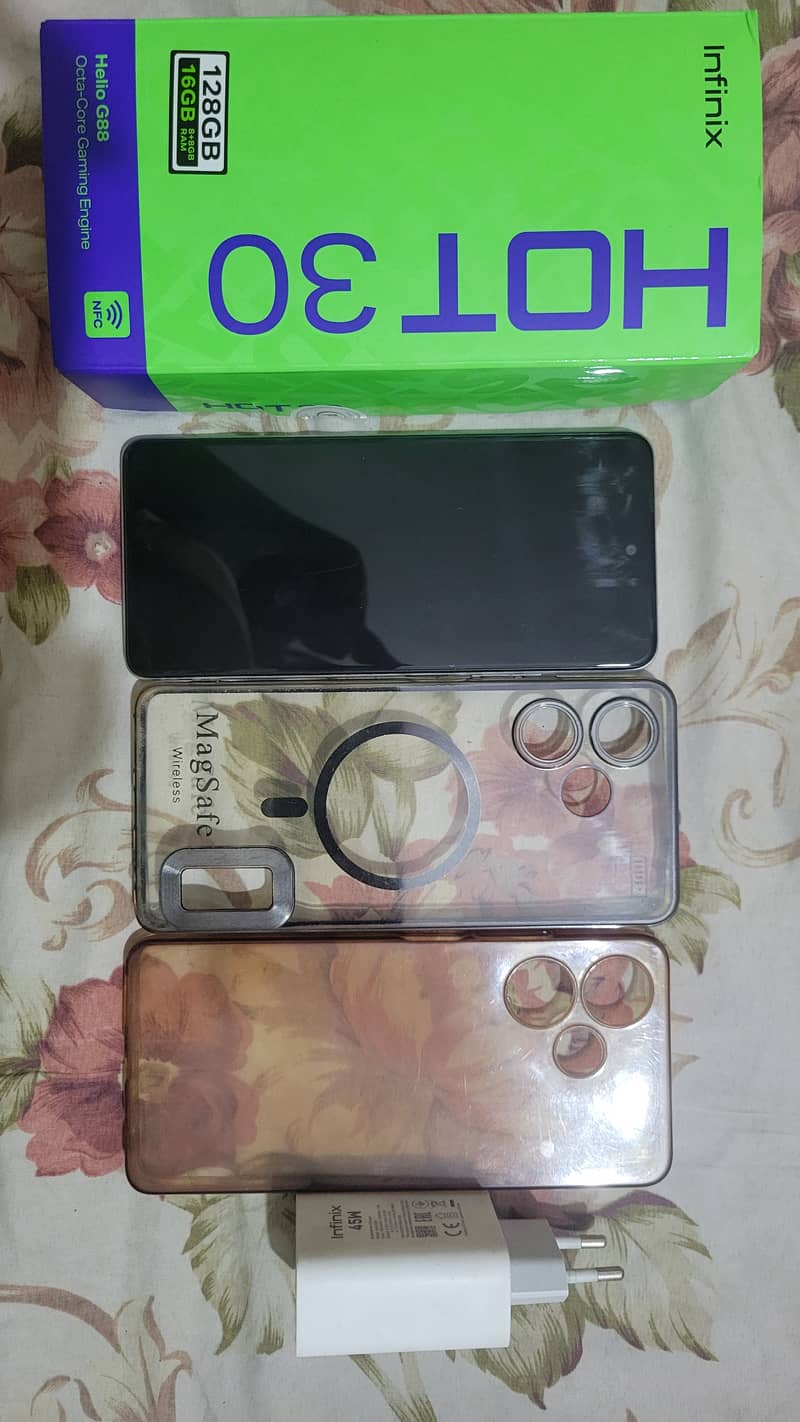 Infinix hot 30 RAM	8 GB Memory	128 GB 9