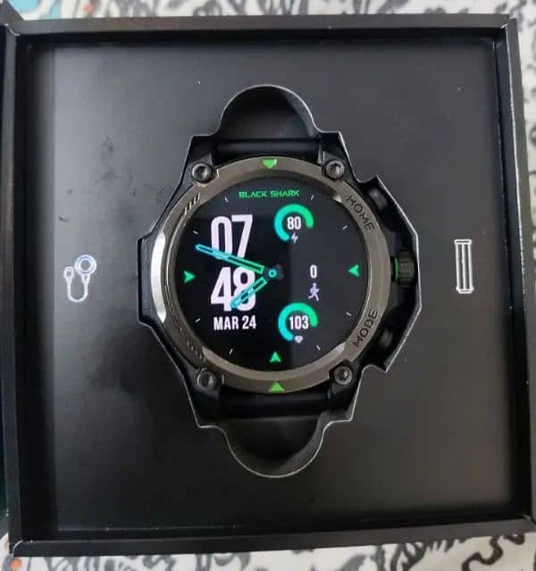 Black Shark GS3 AMOLED Smartwatch | GPS + Calling | Mint Condition 18