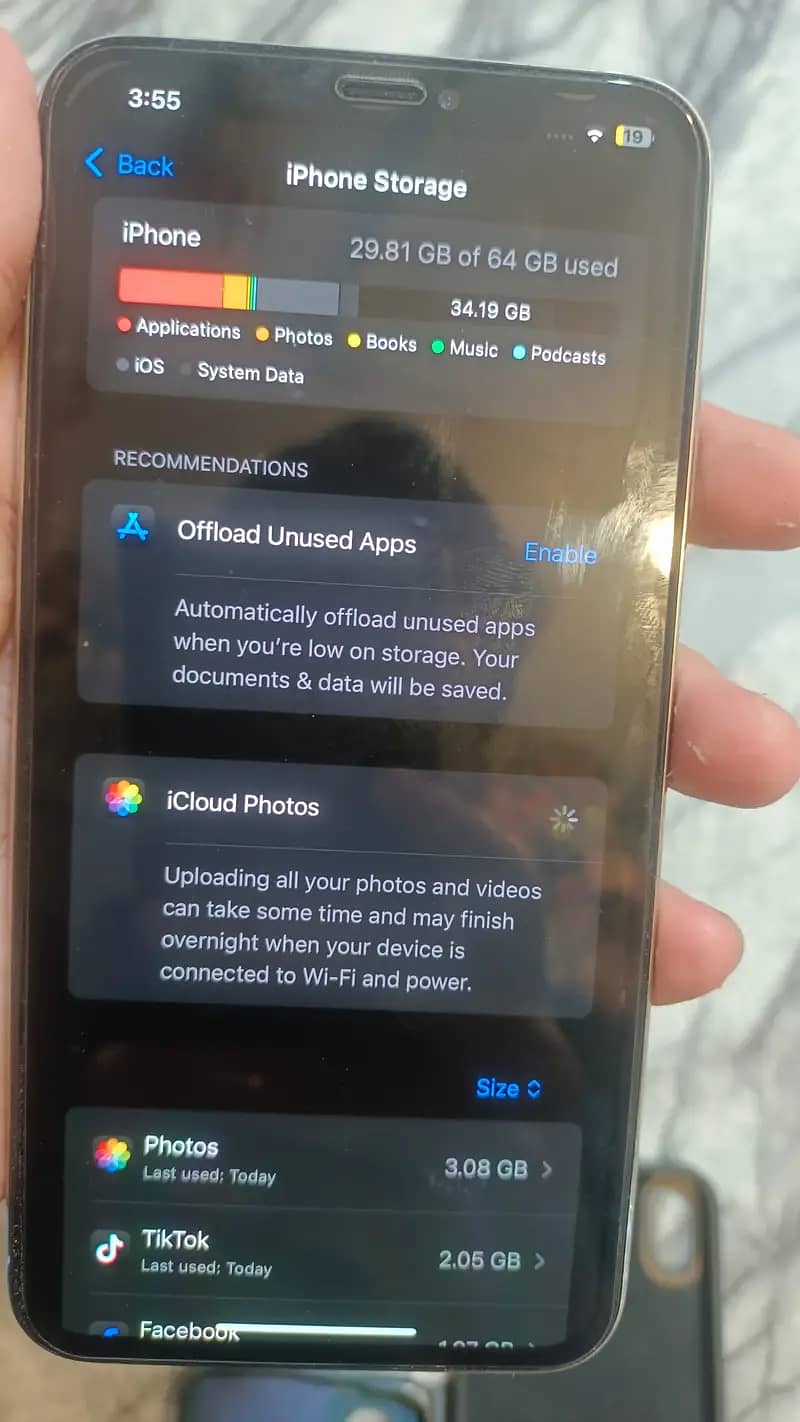 I phone Xs max 3