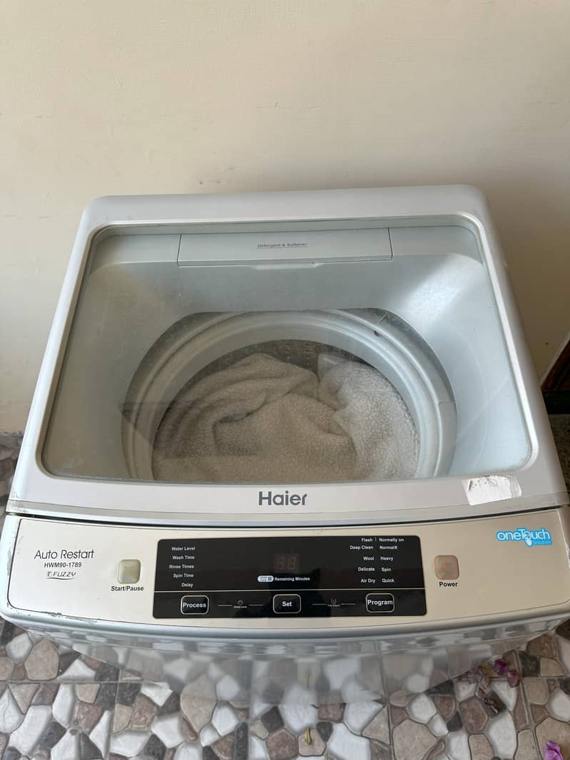 Selling my used Haier automatic washing machine 0