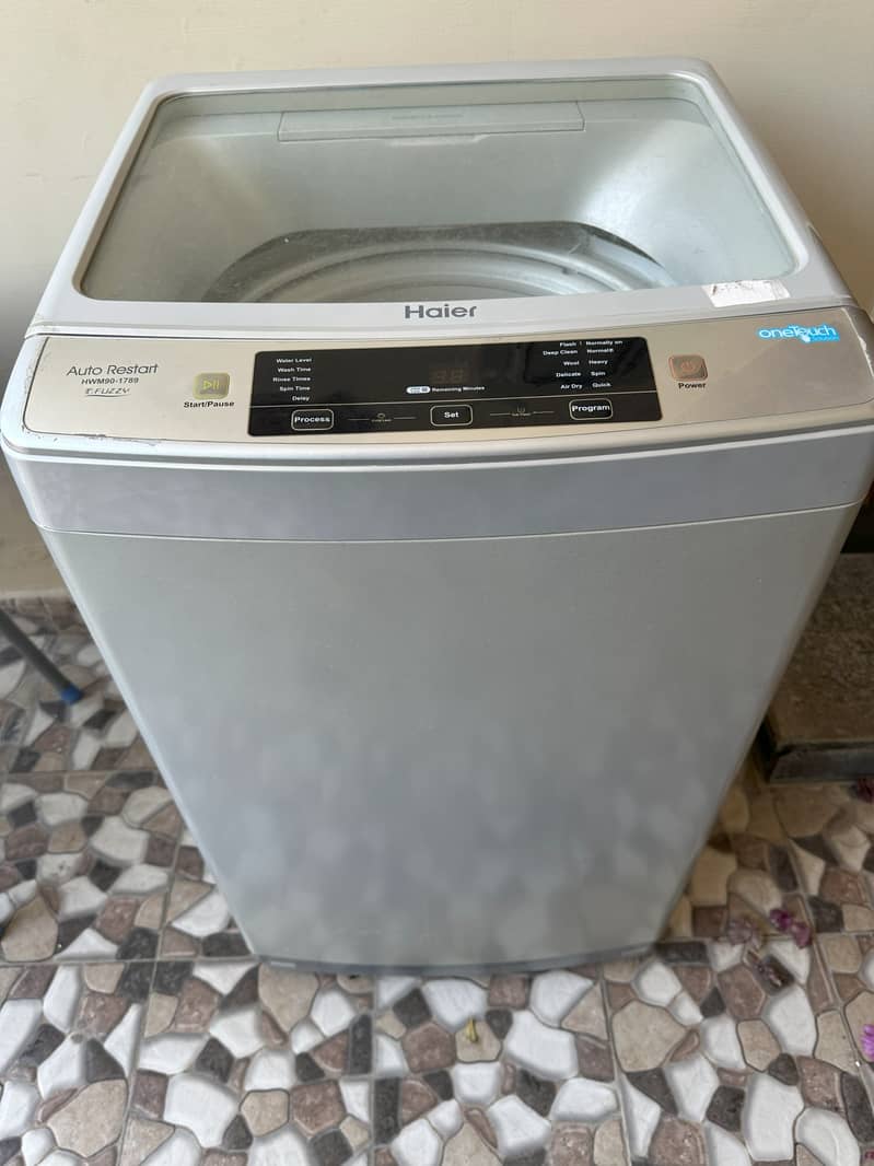 Selling my used Haier automatic washing machine 1
