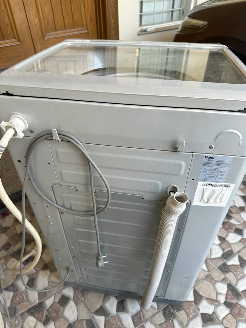 Selling my used Haier automatic washing machine 5