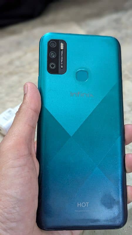 Infinix Hot9 Play 4/64 With Box And Charger PTA approved All Ok 2