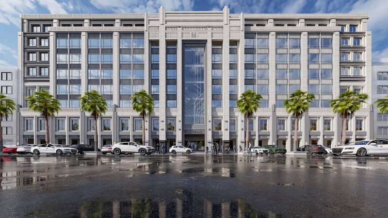 487 Sq. ft. Corporate Office For Sale On Installment In Palace Mall, Etihad Town Phase 1. 4