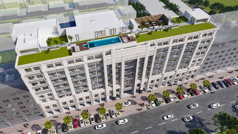 487 Sq. ft. Corporate Office For Sale On Installment In Palace Mall, Etihad Town Phase 1. 8