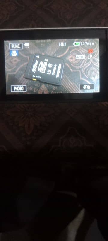 canon Handycam , with tousch screen 32GB Sd card also with charger 3