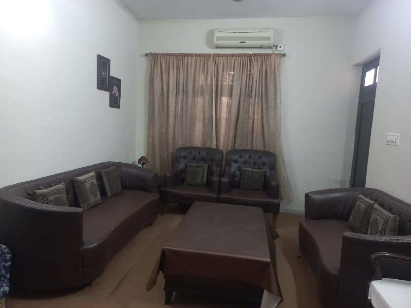 Luxurious 7-Seater Genuine Leather Sofa Set(without cusion) 0