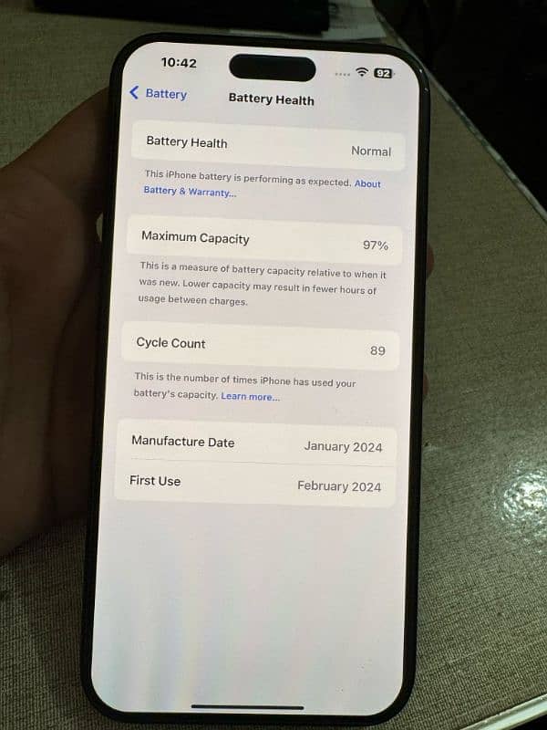 Iphone 15 Pro Max/Non-PTA 1