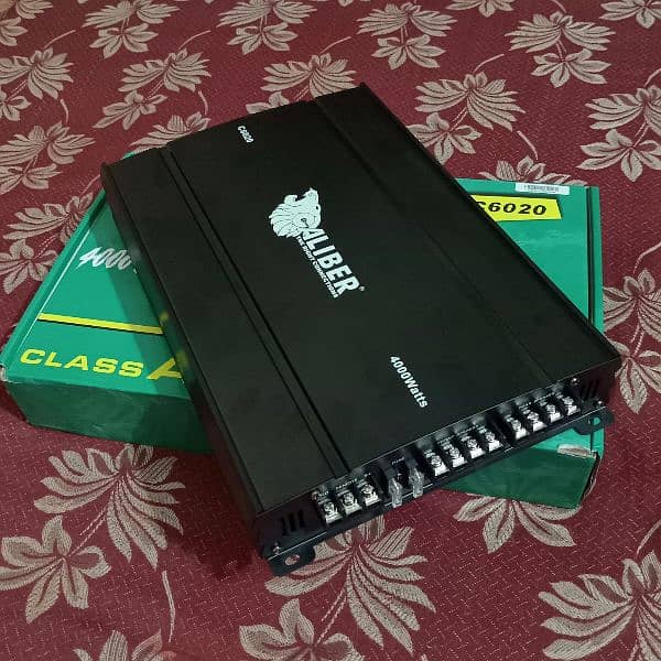 Amplifier 4Channel Heavy Woofer Speaker Suport Sell Heavy Sound System 1