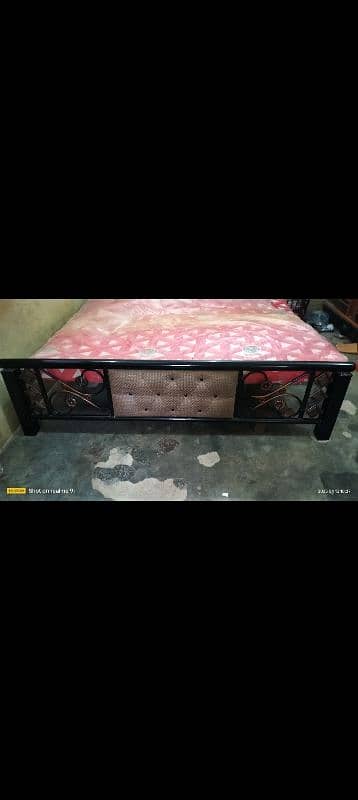 iron bed 6x6 with mattress or sofa seti 7