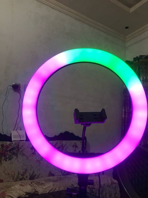 Ring light 36 size 20 colour wali 12