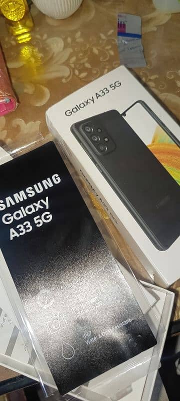 Samsung A33 5g With box 8/128 official pta approved urgent sell 0