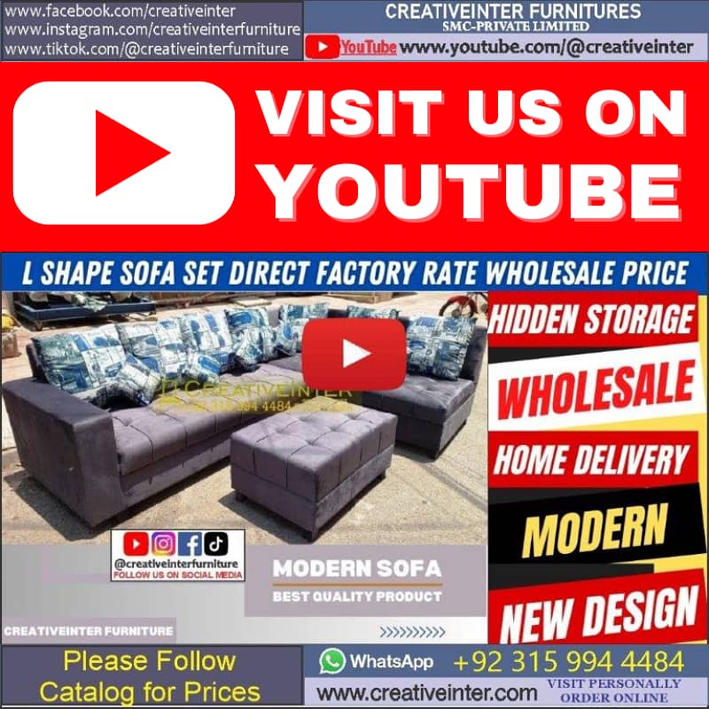 Sofa set color bed dining office table chair cupboard coffee center 0