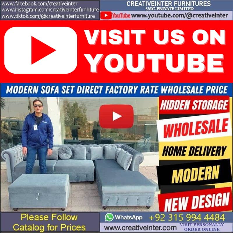 Sofa set color bed dining office table chair cupboard coffee center 1
