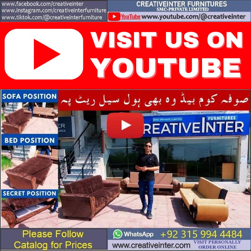 Sofa set color bed dining office table chair cupboard coffee center 6