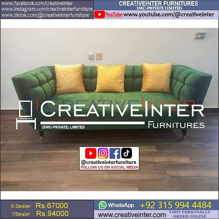 Sofa set color bed dining office table chair cupboard coffee center 12