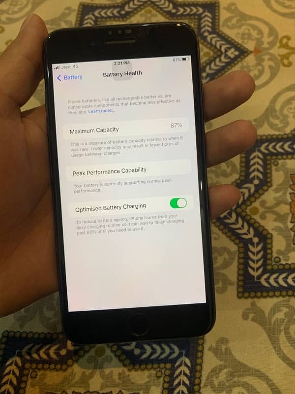 Iphone 7plus 128Gb PTA approved 0