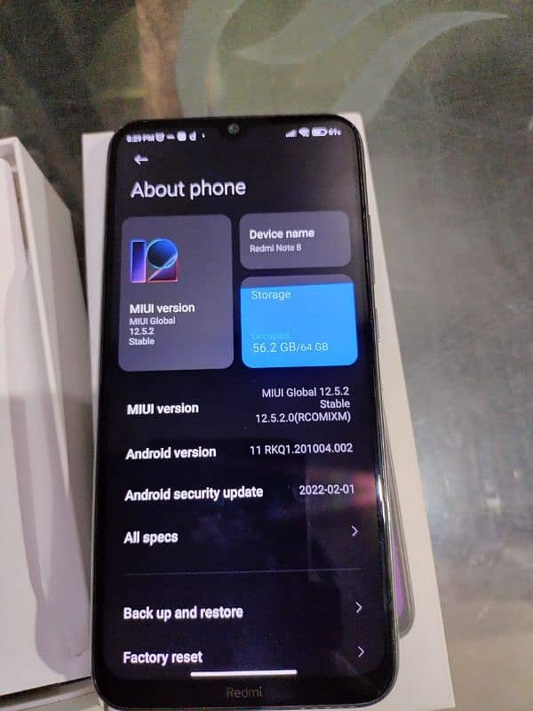 Redmi note 8 7