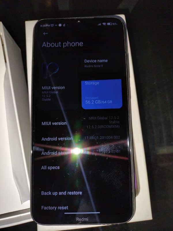 Redmi note 8 8