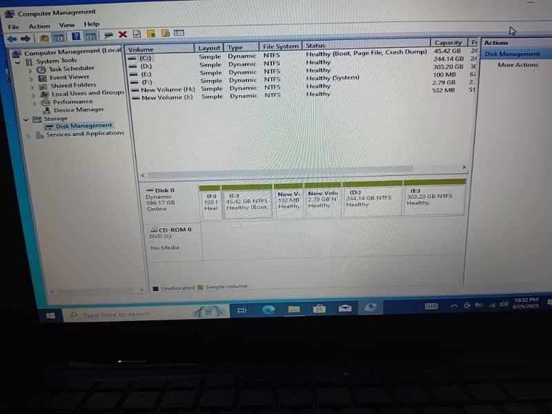 hp pavilion g6 6gb ram 1200gb hdd window 10 3