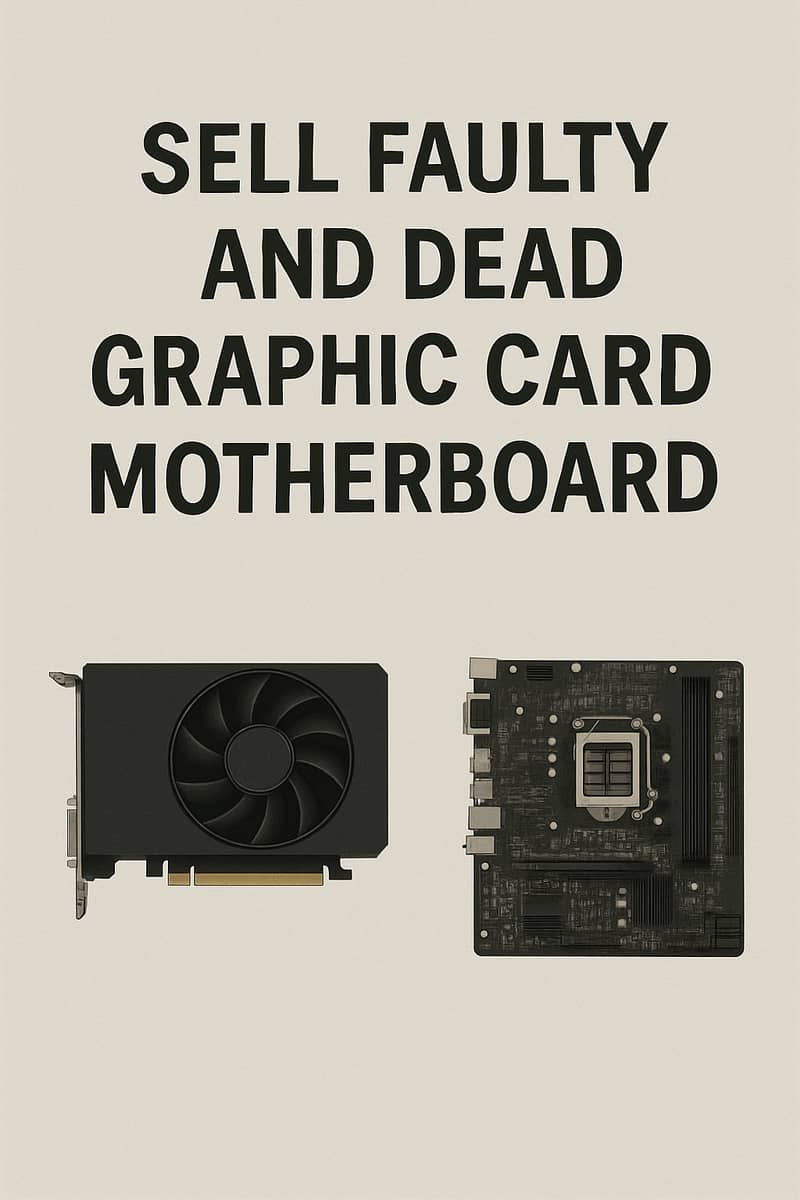 Sell faulty and dead graphic card Motherboard, Laptop GTX RTX . RX xt 0