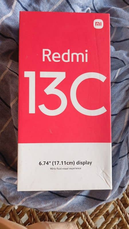 redmi 13C 8+8 GB RAM ?? 128 GB memory box sath he 0
