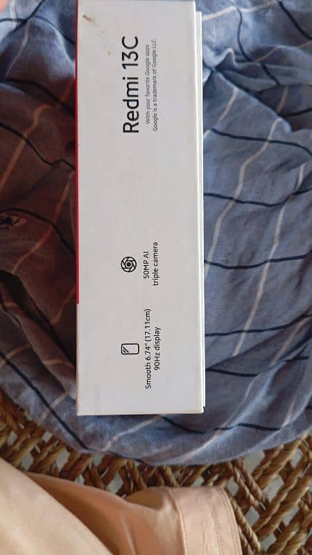 redmi 13C 8+8 GB RAM ?? 128 GB memory box sath he 7