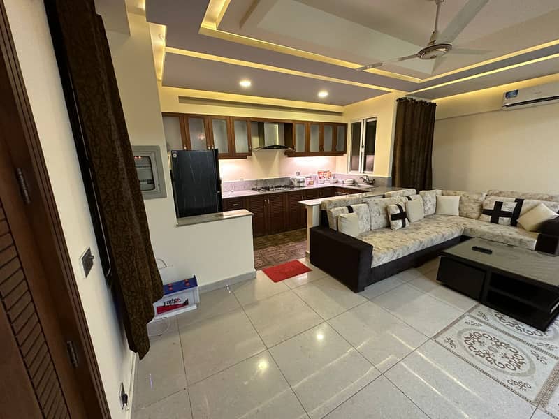 3 Bed Fully Furnished Apartment for Rent in E-11 on Main Margalla Road 0