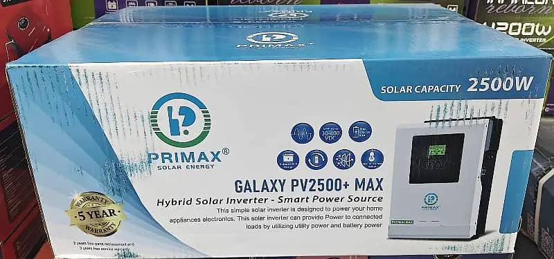 INVERTER PRIMAX HYBRID SOLAR INVERTER – GALAXY PV2500+ MAXx 2