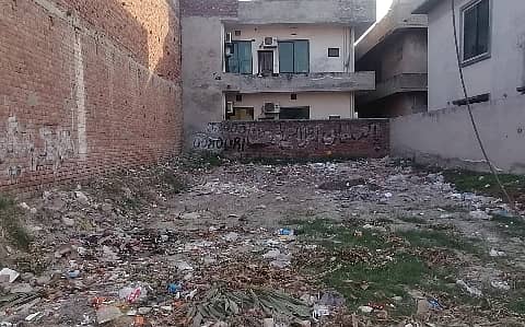 10 Marla Residential Plot For Sale In The Perfect Location Of Marghzar Officers Colony 0