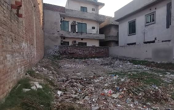 10 Marla Residential Plot For Sale In The Perfect Location Of Marghzar Officers Colony 1