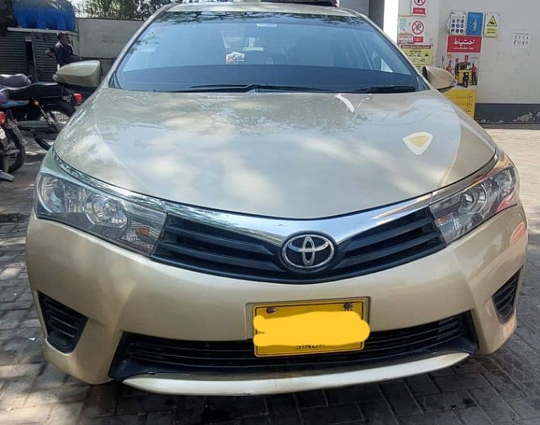 Toyota Corolla GLI 2016 Urgently today No Broker and No Foolish Offers 1