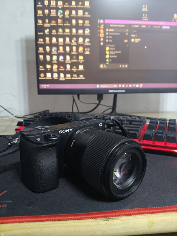 Sony a6300 with 30mm sigma f1.4 2