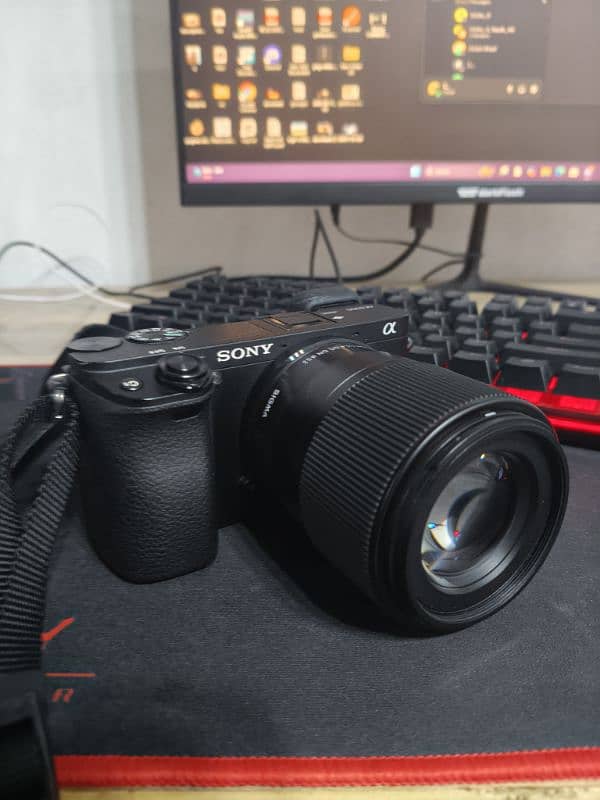 Sony a6300 with 30mm sigma f1.4 5