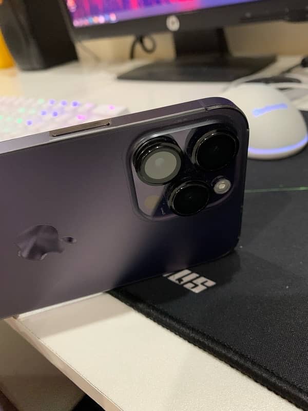 IPhone 14 pro max 128 Hk with box PTA 4