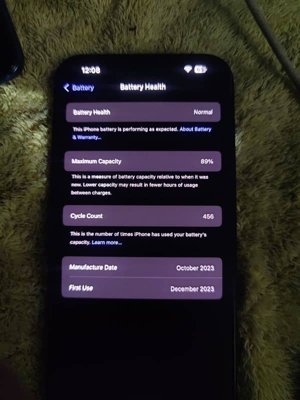 iphone 15 pro max LLA 256GB JV 1