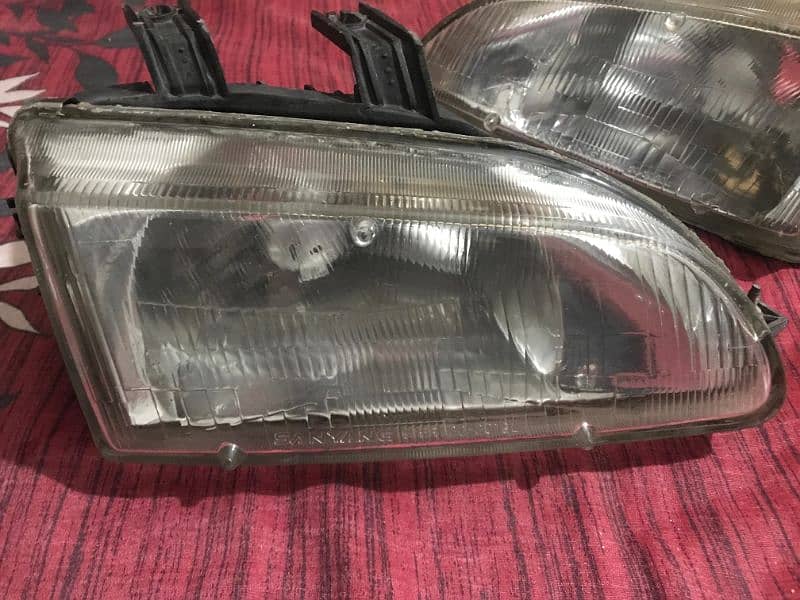 Honda Civic 1992-1995 Headlights 2