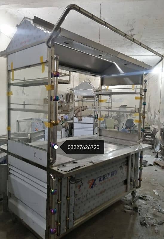 Burger shawarma counter 0