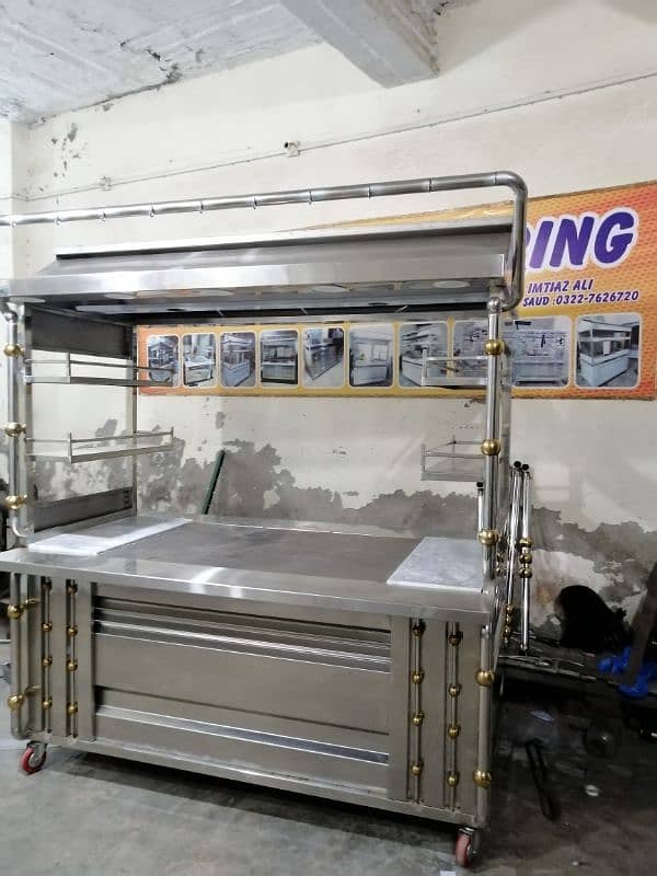 Burger shawarma counter 2
