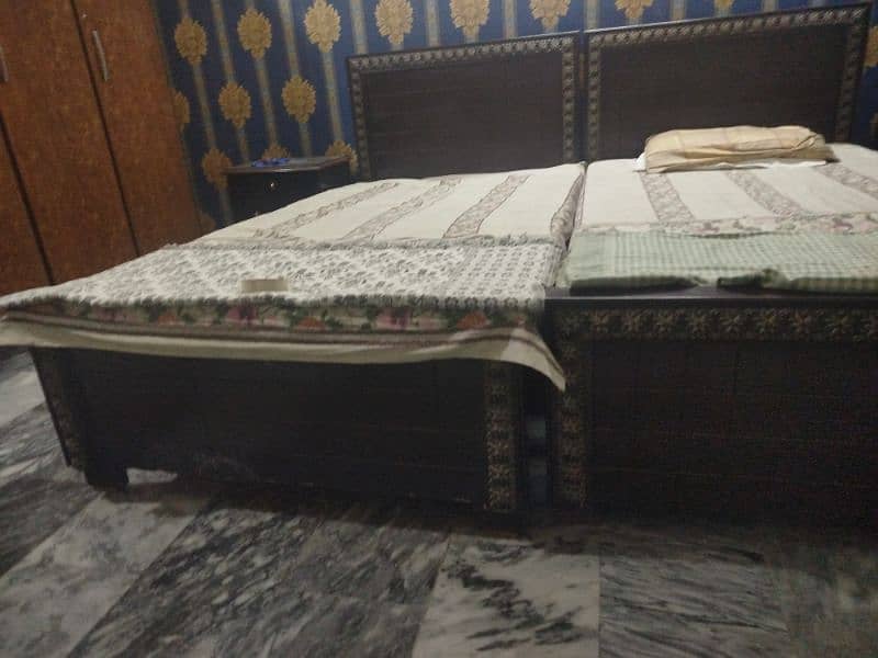 single bed set pair for sale in new condition 1