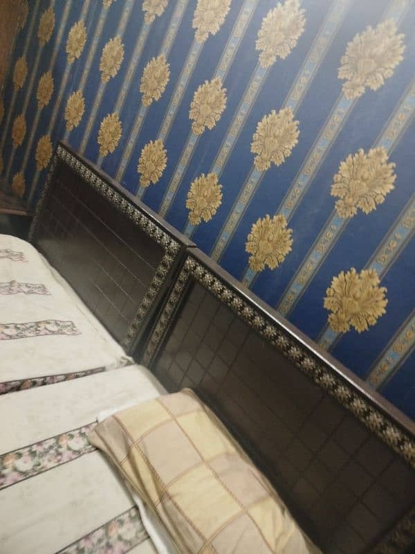 single bed set pair for sale in new condition 7