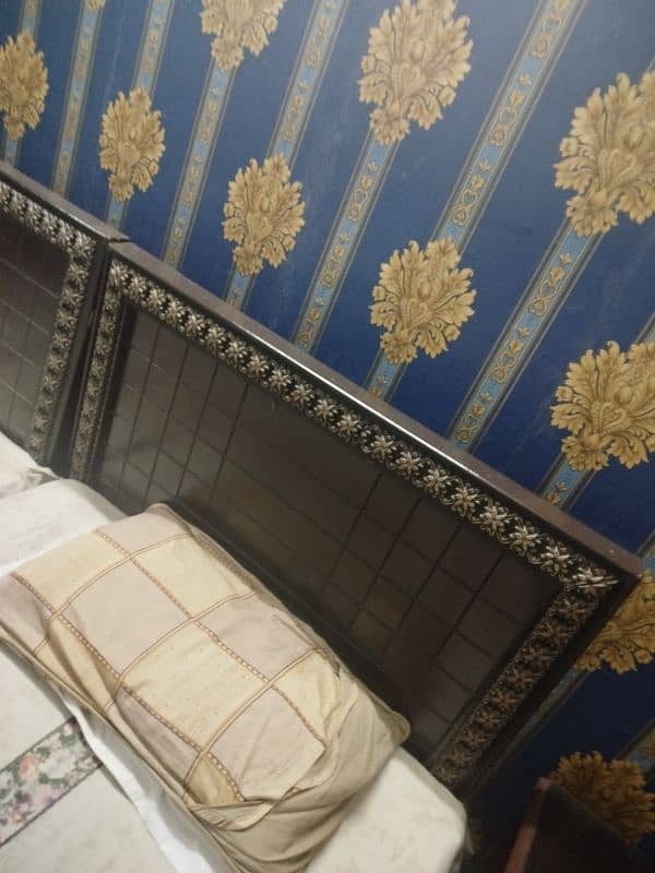single bed set pair for sale in new condition 8