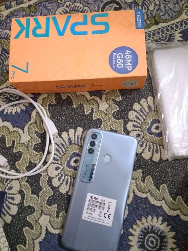 Tecno spark 7 pro 10/9 condition 3