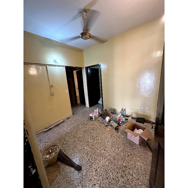 West Open 2 Bed, 2 Attached Bathrooms N Lounge, 1 Huge Balcony, Line Water 1