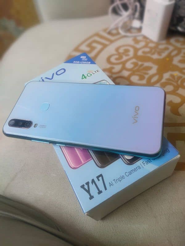vivo Y17 full box 8/256 1