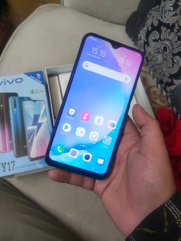 vivo Y17 full box 8/256 3