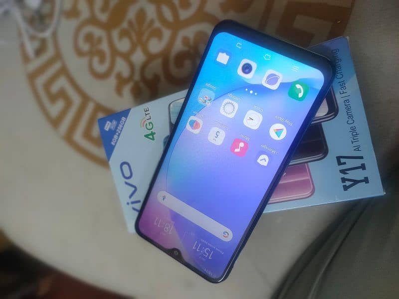 vivo Y17 full box 8/256 4