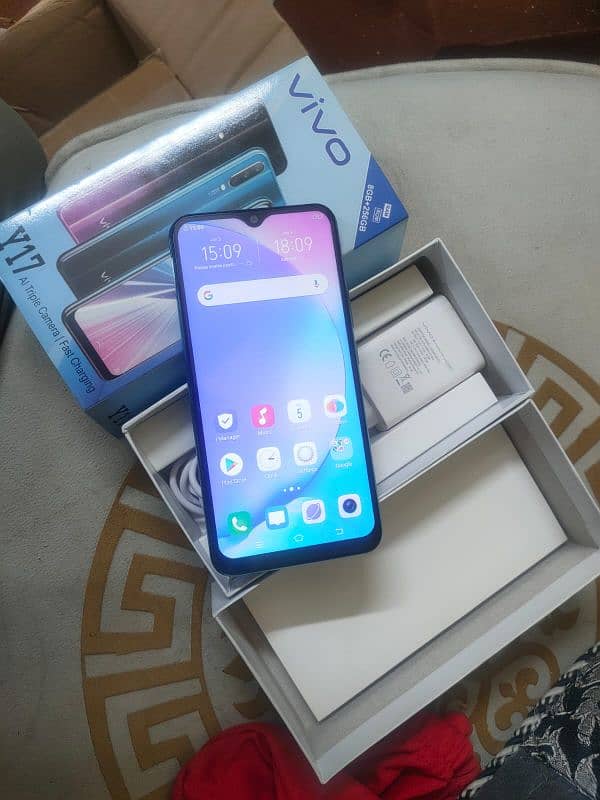 vivo Y17 full box 8/256 7