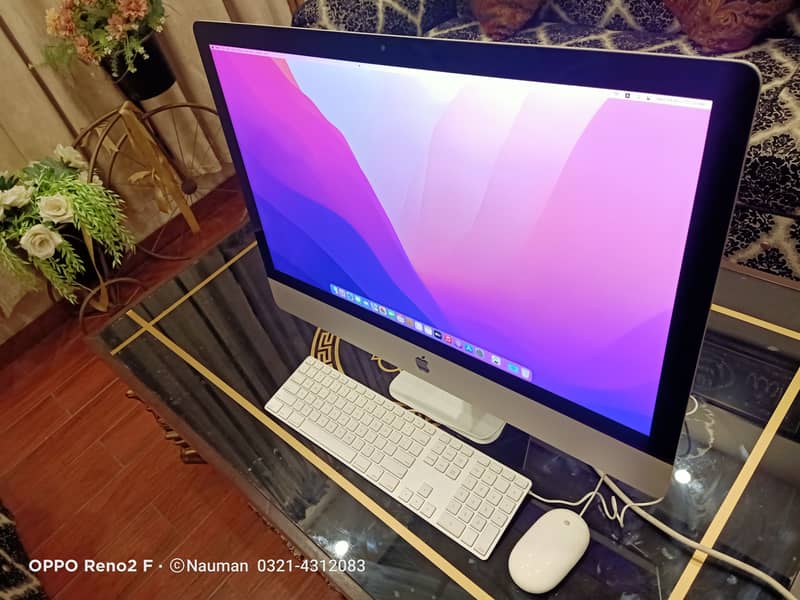 Apple All in One iMac 2019 27'' 5K,Core i5,4GB AMD, 16GB Ram,512GB SS 4